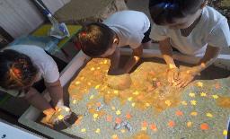Интерактивная песочница в детском саду № 14 «Медвежонок»