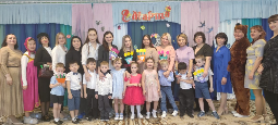 Празднование международного женского Дня в детском саду № 8 «Чоппууска» 