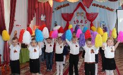 Празднование дня Победы в детском саду №2 «Сардаана»